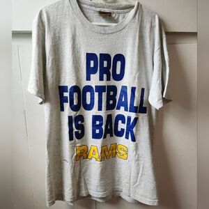 1995 NFL RAMS ST LOUIS WELCOME Tshirt By Nutmeg L
